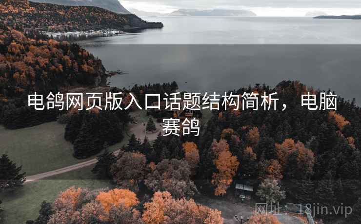 电鸽网页版入口话题结构简析，电脑赛鸽